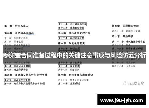 穆谢奎合同准备过程中的关键注意事项与风险防范分析